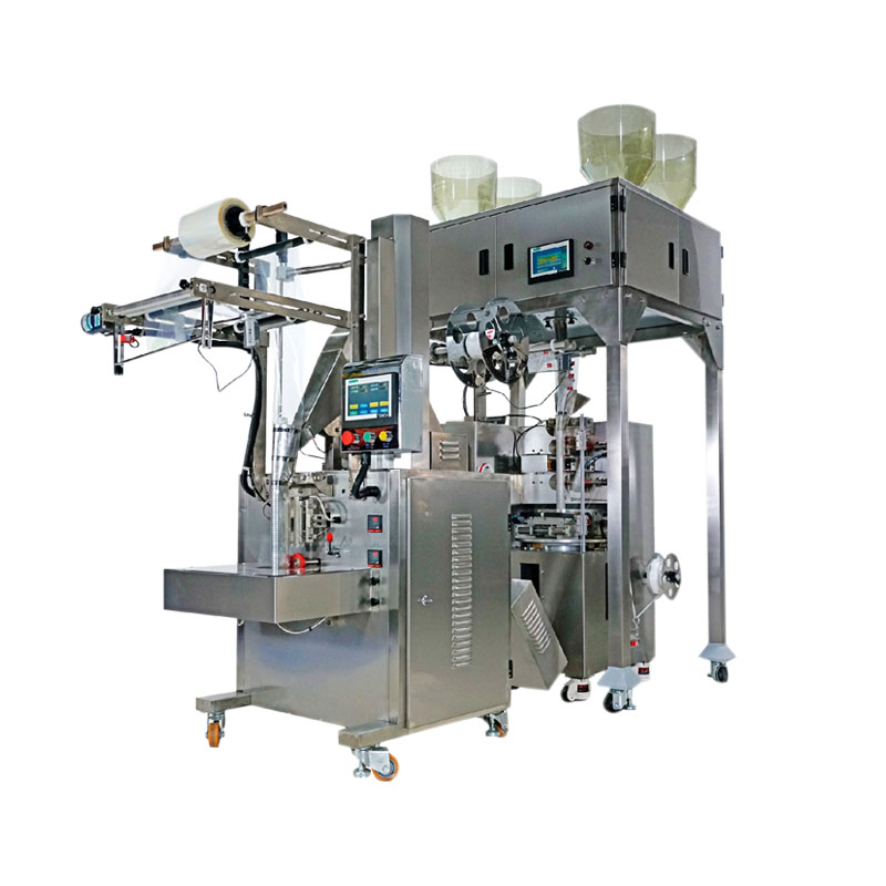 Automatic Pyramid Tea Bag Packaging Machine with Outer Envelope