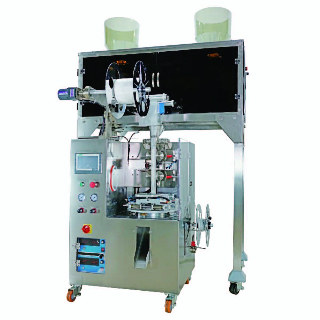 Pyramid Tea Bag Packaging Machine with Outer Envelope