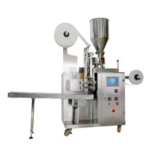 Filter Paper Tea Bag Inner Bag Packaging Machine with String&Tag