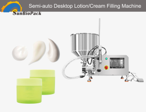 Semi-auto Desktop Lotion/Cream Filling Machine