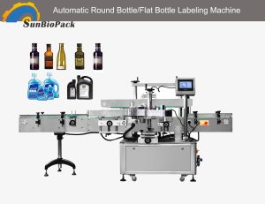 Fully Automatic Round Bottle/Flat Bottle Labeling Machine - Labeling Machine - 1