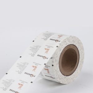 Custom Printed Food Grade Paper Roll Film for Sugar/Tea