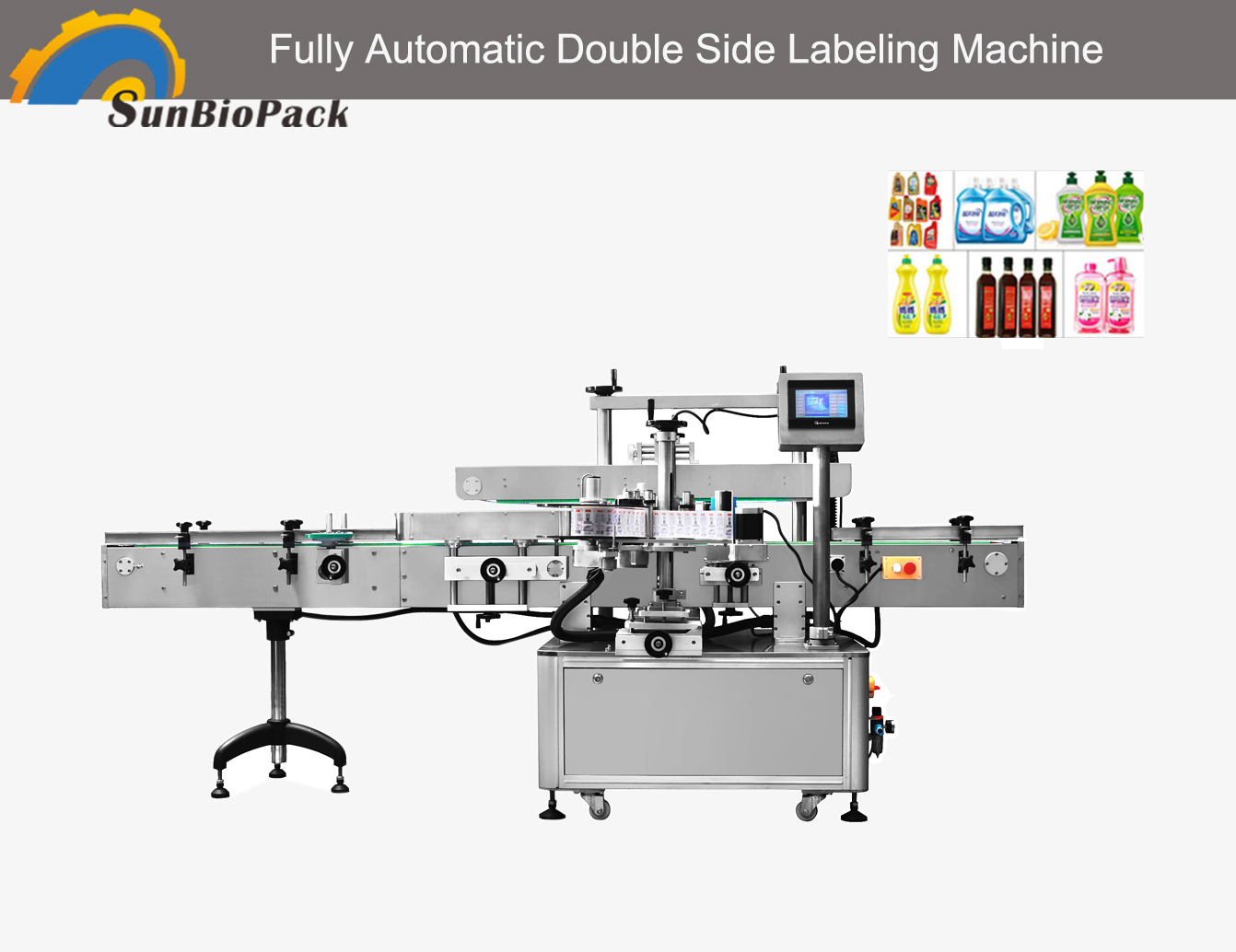 Fully Automatic Double Side Labeling Machine